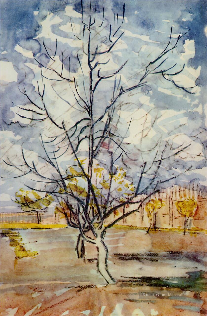 Rosa Pfirsich Bäume Vincent van Gogh Ölgemälde